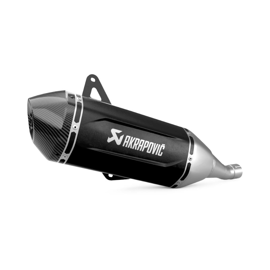 AKRAPOVIC S-VE125SO5-HWSSBL Глушник Slip-On Line (нержавіюча сталь) для VESPA Primavera 125 / S / Touring Photo-0