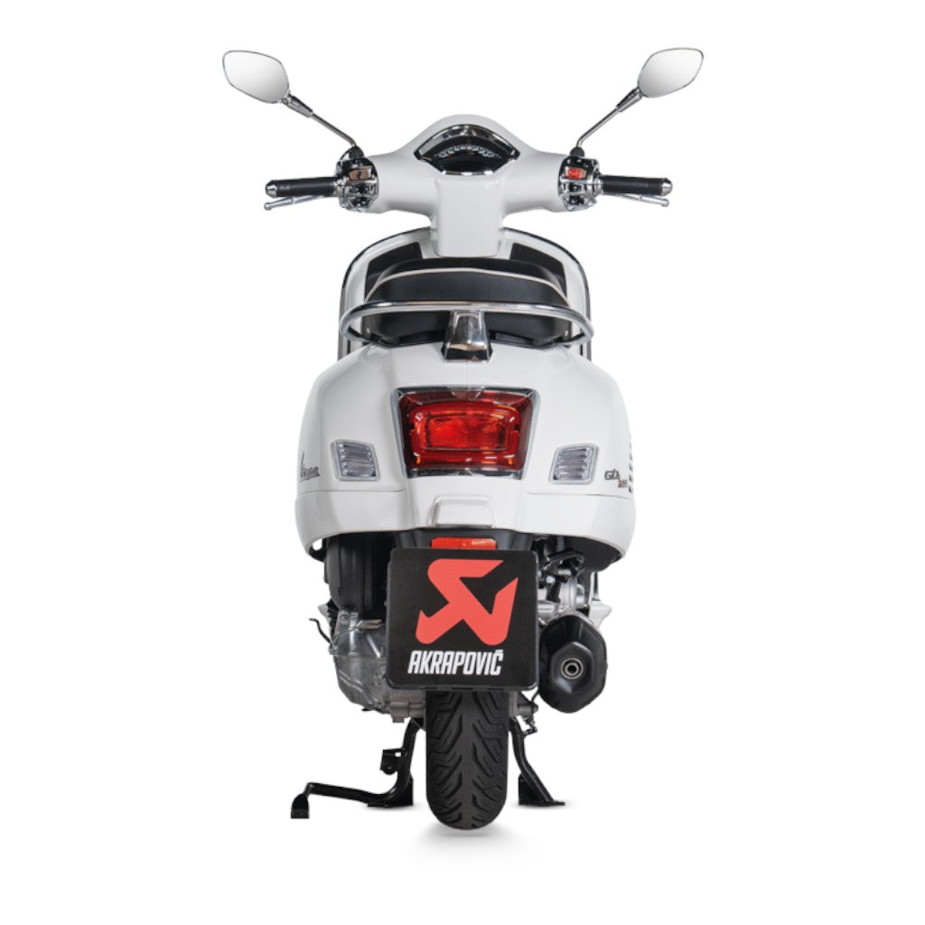 AKRAPOVIC S-VE3SO12-HWSSBL/1 Вихлопна система Slip-On Line (нержавіюча сталь) для VESPA GTS 310 / Super / SuperSport / SuperTech 2024-2026 Photo-3