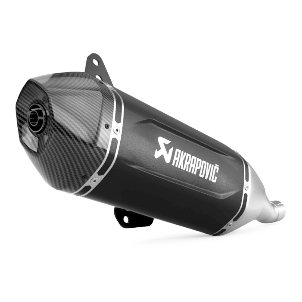 AKRAPOVIC S-VE3SO12-HWSSBL Глушник Slip-On Line (нержавіюча сталь) для VESPA GTS 310 / Super / SuperSport / SuperTech Photo-1