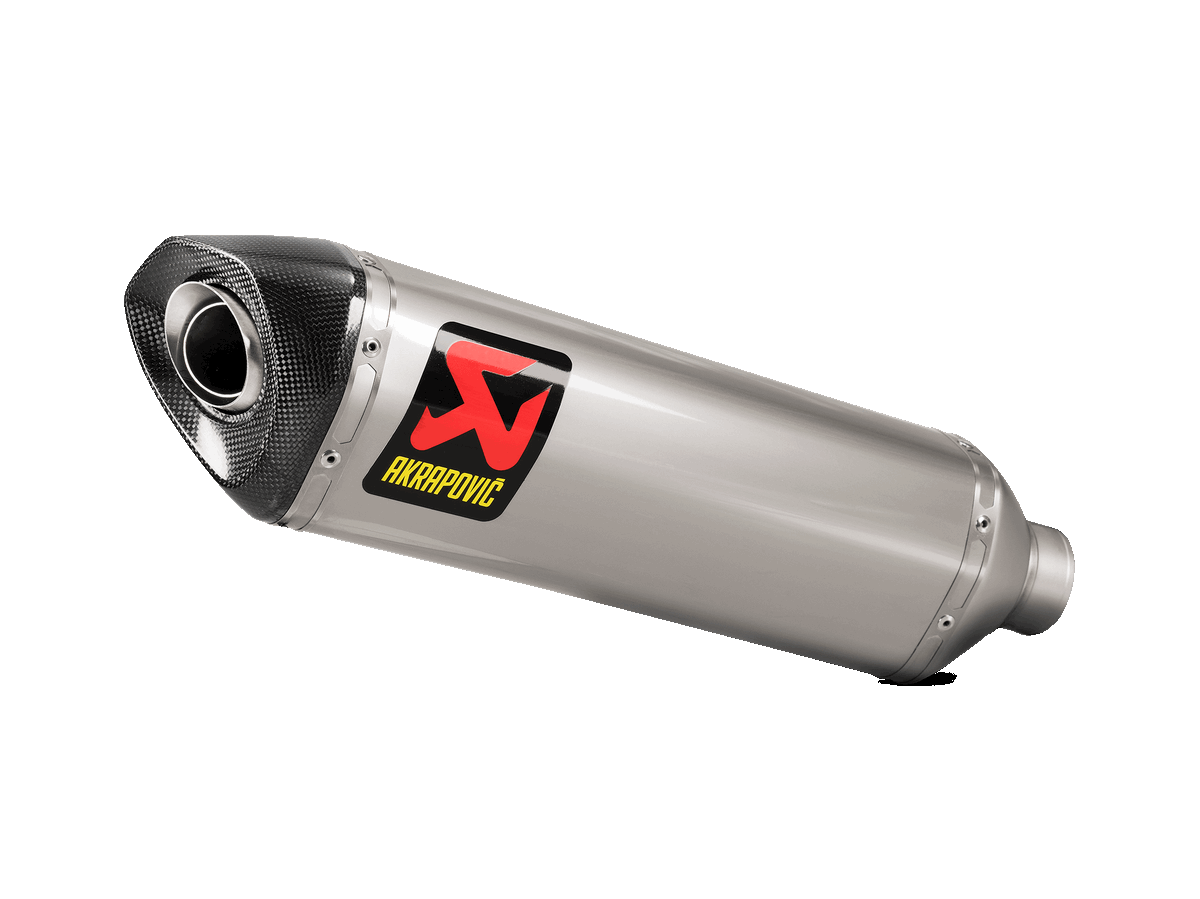AKRAPOVIC s-Y10SO19-RT / TD Вихлопна система Slip-On (Titanium) Track Day YAMAHA YZF-R1 2015-2020 Photo-0