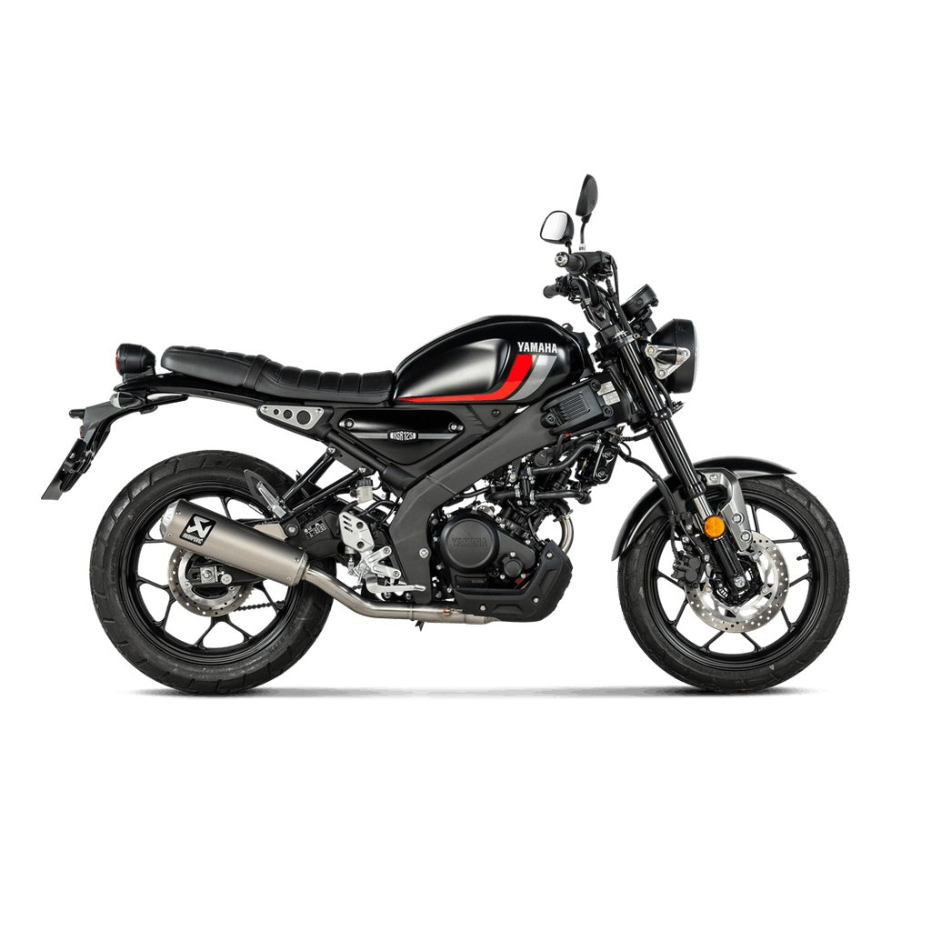 AKRAPOVIC S-Y125R13-HBFGT Вихлопна система Racing Line (титан) для YAMAHA XSR125 / XSR125 Legacy 2025- Photo-1