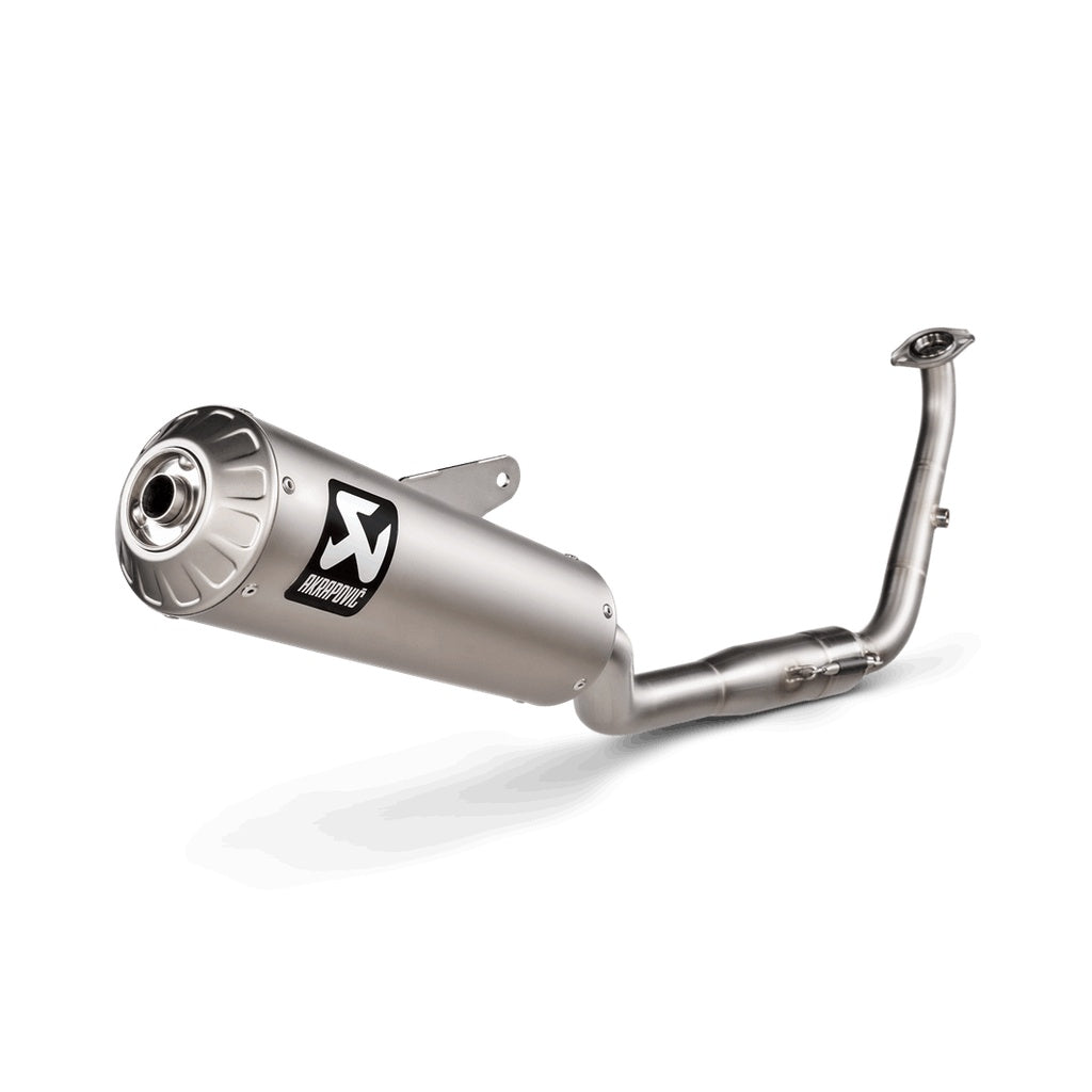 AKRAPOVIC S-Y125R13-HBFGT Вихлопна система Racing Line (титан) для YAMAHA XSR125 / XSR125 Legacy 2025- Photo-0