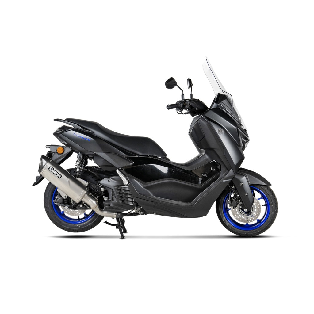 AKRAPOVIC S-Y125SO8-HRSS Вихлопна система Slip-On Line (нержавіюча сталь) для YAMAHA NMAX 125 2025 Photo-1