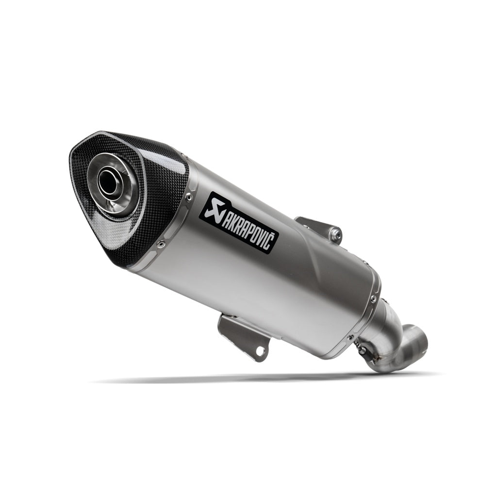AKRAPOVIC S-Y125SO8-HRSS Вихлопна система Slip-On Line (нержавіюча сталь) для YAMAHA NMAX 125 2025 Photo-0