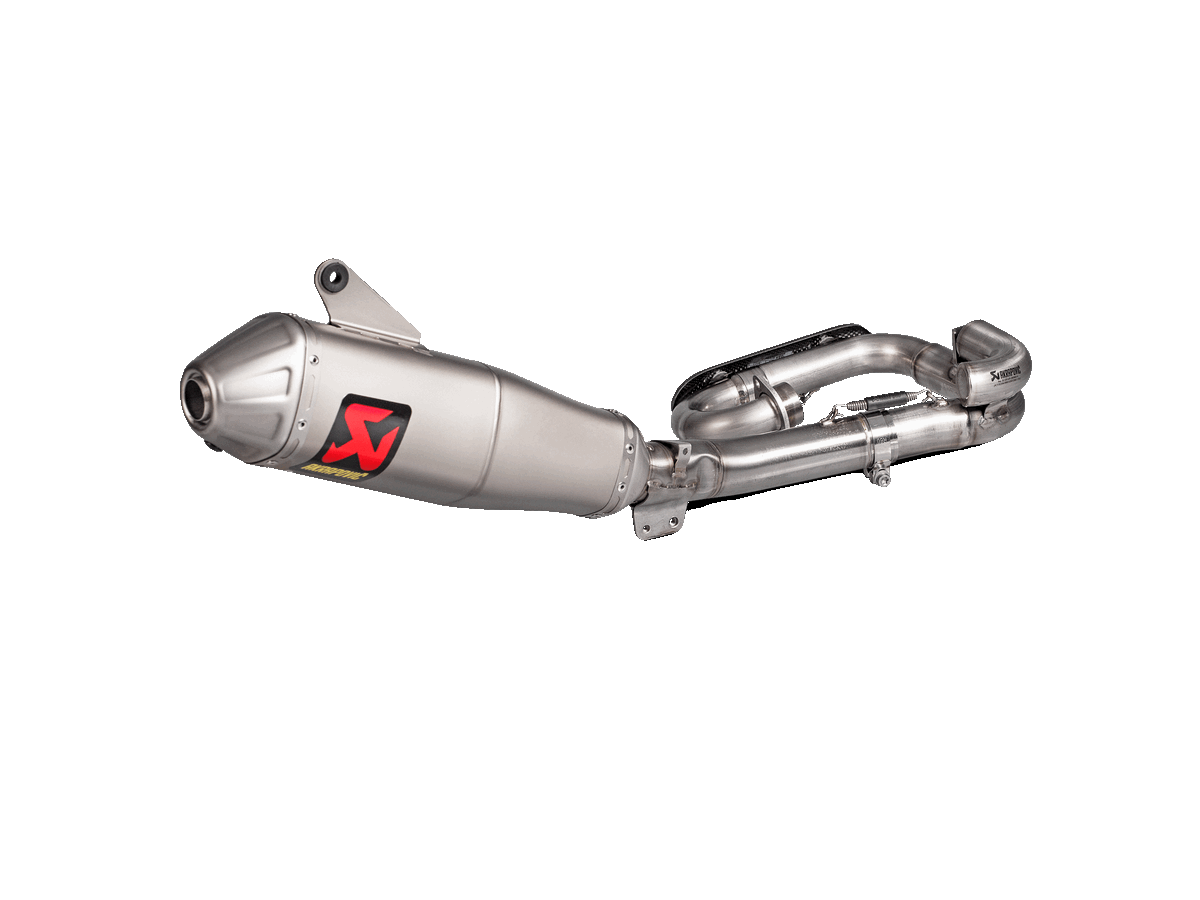 AKRAPOVIC S-Y2MR15-CIBNTA Вихлопна система Racing Line (Titanium) для YAMAHA WR250F 2015-2019 Photo-0