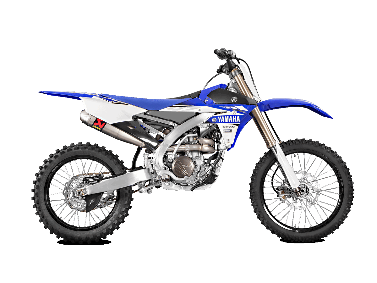 AKRAPOVIC S-Y2MR15-CIBNTA Вихлопна система Racing Line (Titanium) для YAMAHA WR250F 2015-2019 Photo-1