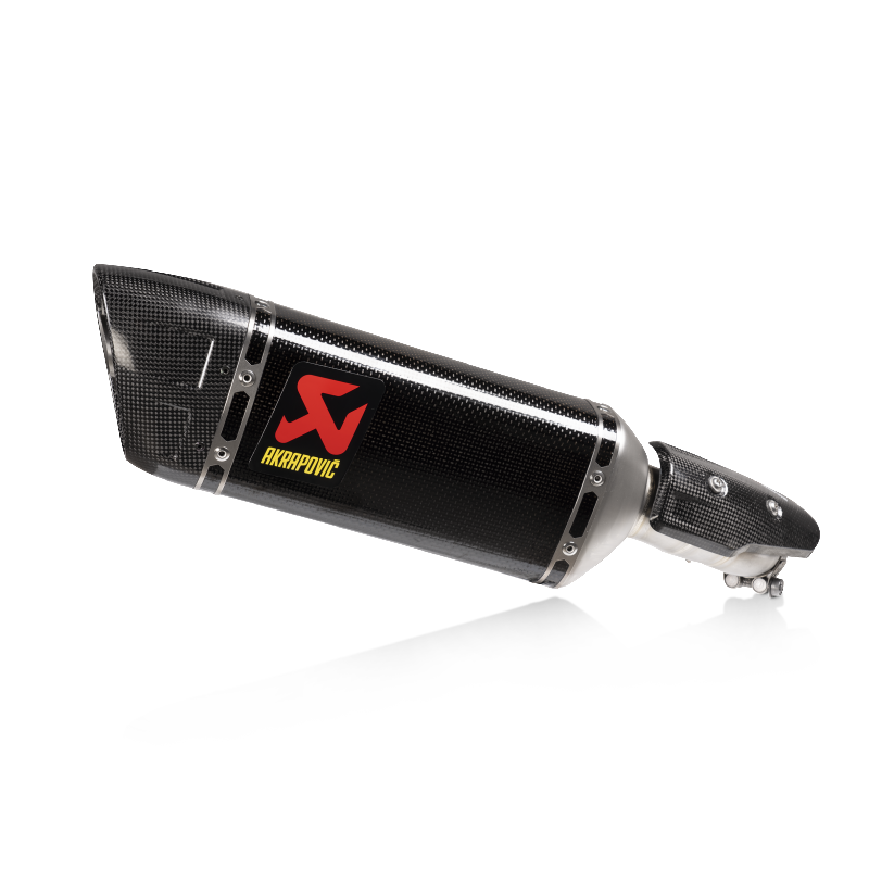 AKRAPOVIC S-Y3SO5-HAPC Вихлоп Slip-On Line (Carbon) для YAMAHA MT-03 2022-2023 Photo-0