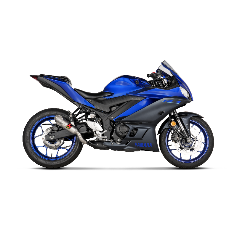 AKRAPOVIC S-Y3SO6-IVOSS Глушник Slip-On Line (SS) для YAMAHA MT-03 2022-2023 Photo-1