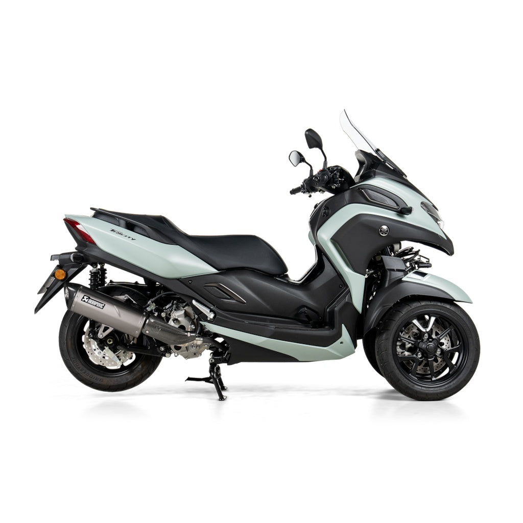 AKRAPOVIC S-Y3SO8-HRSS Вихлопна система Slip-On Line (нержавіюча сталь) для YAMAHA Tricity 300 2025 Photo-1