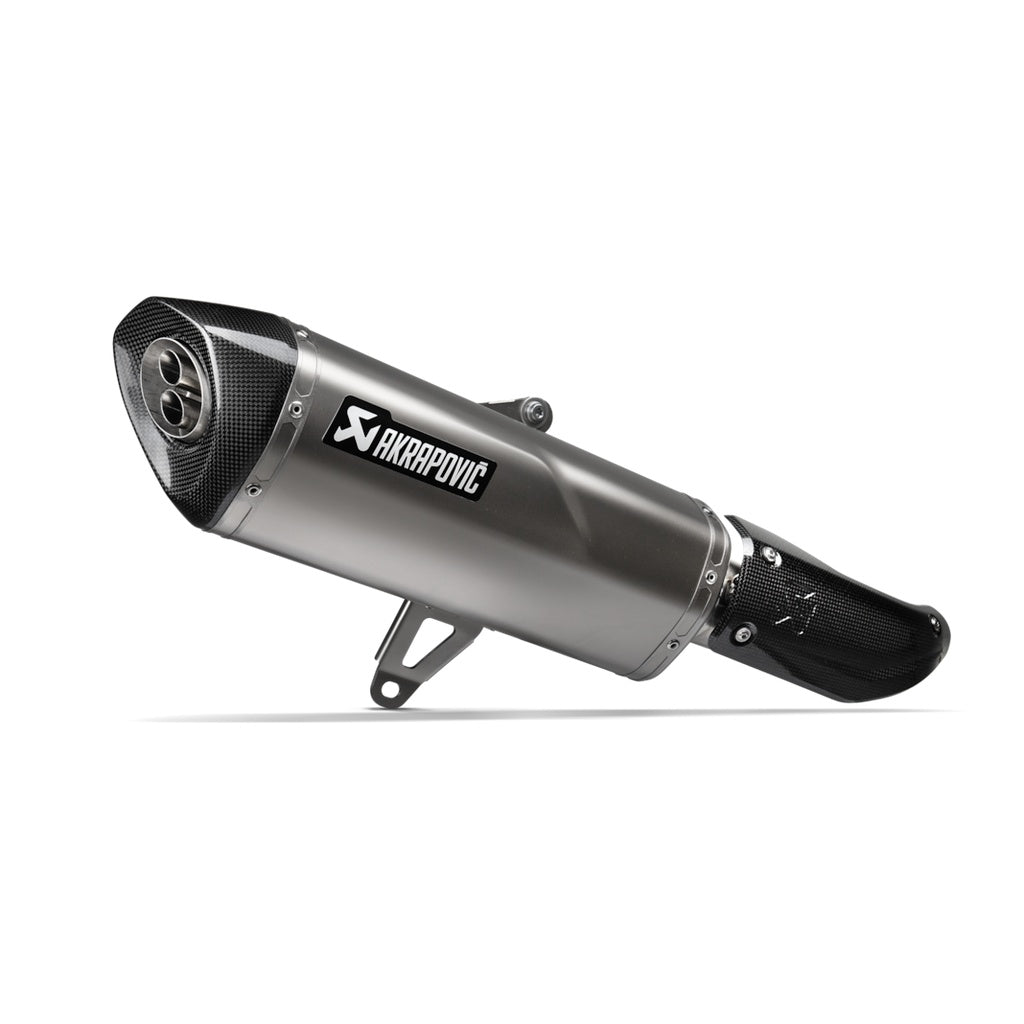 AKRAPOVIC S-Y3SO8-HRSS Вихлопна система Slip-On Line (нержавіюча сталь) для YAMAHA Tricity 300 2025 Photo-0