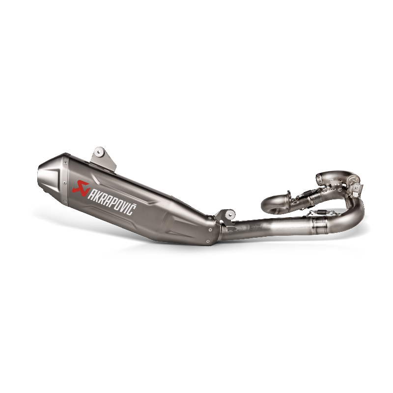 AKRAPOVIC S-Y4MET16-FDHLTA Вихлопна система Evolution Line (Titanium) для YAMAHA YZ450F 2023-2023 Photo-0