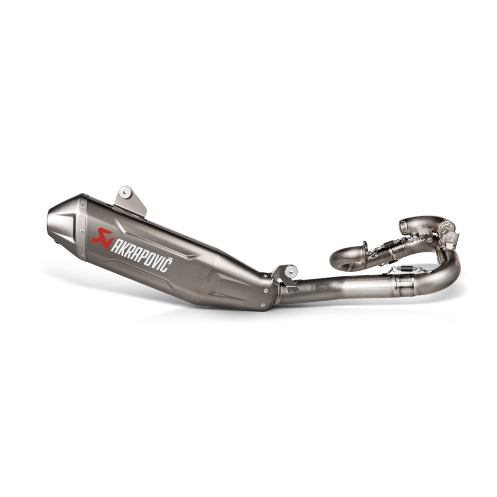 AKRAPOVIC S-Y4MET17-FDHLTA Вихлопна система Evolution Line (титан) для YAMAHA YZ450F 2026 Photo-0