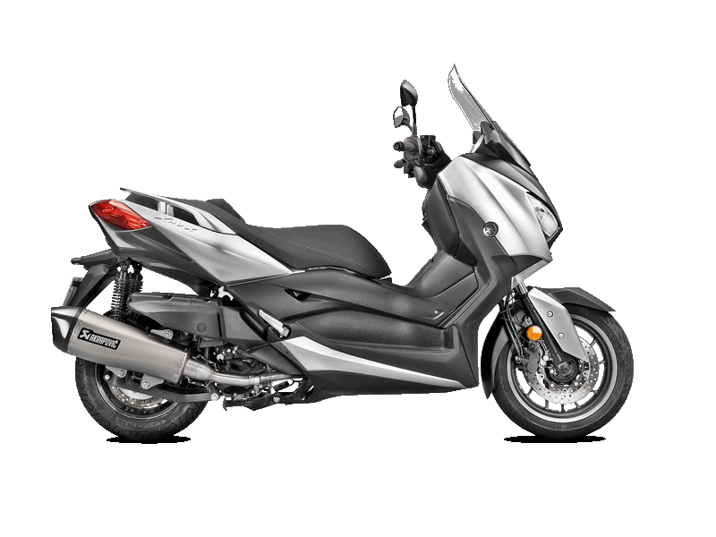 AKRAPOVIC S-Y4SO18-HRAASS Глушник Slip-On Line (SS) для Yamaha X-MAX 400 2018 - 2020 рр. Photo-1