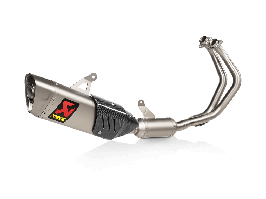 AKRAPOVIC s-Y7R12-APT Вихлопна система Racing Line (Titanium) YAMAHA R7 2021 Photo-0
