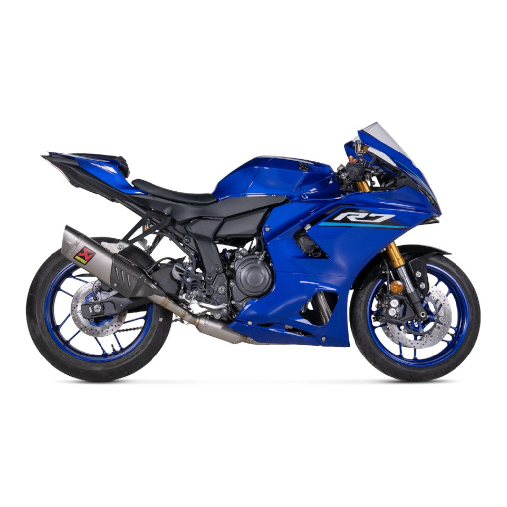 AKRAPOVIC S-Y7R15-APT Вихлопна система Racing Line (титан) для YAMAHA R7 2026-2026 Photo-1