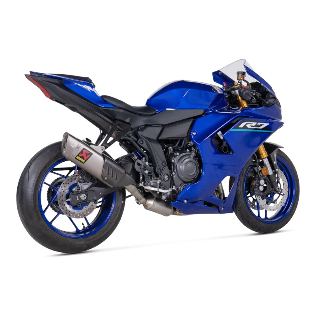 AKRAPOVIC S-Y7R15-APT Вихлопна система Racing Line (титан) для YAMAHA R7 2026-2026 Photo-2