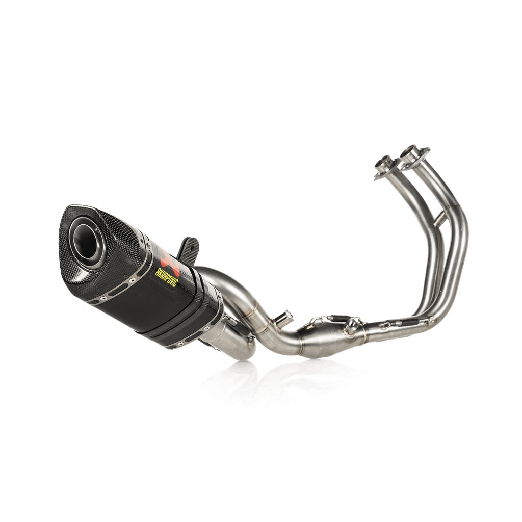 AKRAPOVIC S-Y7R2-AFC/1 Вихлопна система Racing Line (карбон) для YAMAHA MT-07 / FZ-07 2025- Photo-0