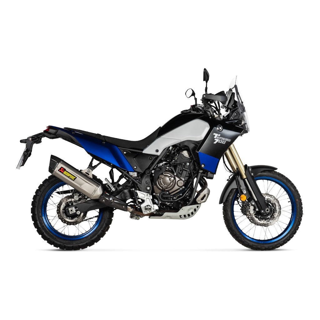 AKRAPOVIC S-Y7SO5-HGJT Вихлопна система Slip-On Line (Titanium) для YAMAHA Tenere 700 2019-2023 Photo-2