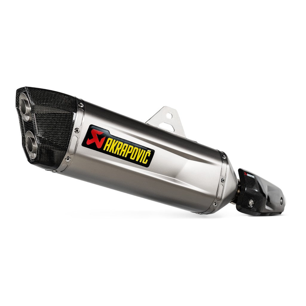 AKRAPOVIC S-Y7SO5-HGJT Вихлопна система Slip-On Line (Titanium) для YAMAHA Tenere 700 2019-2023 Photo-0