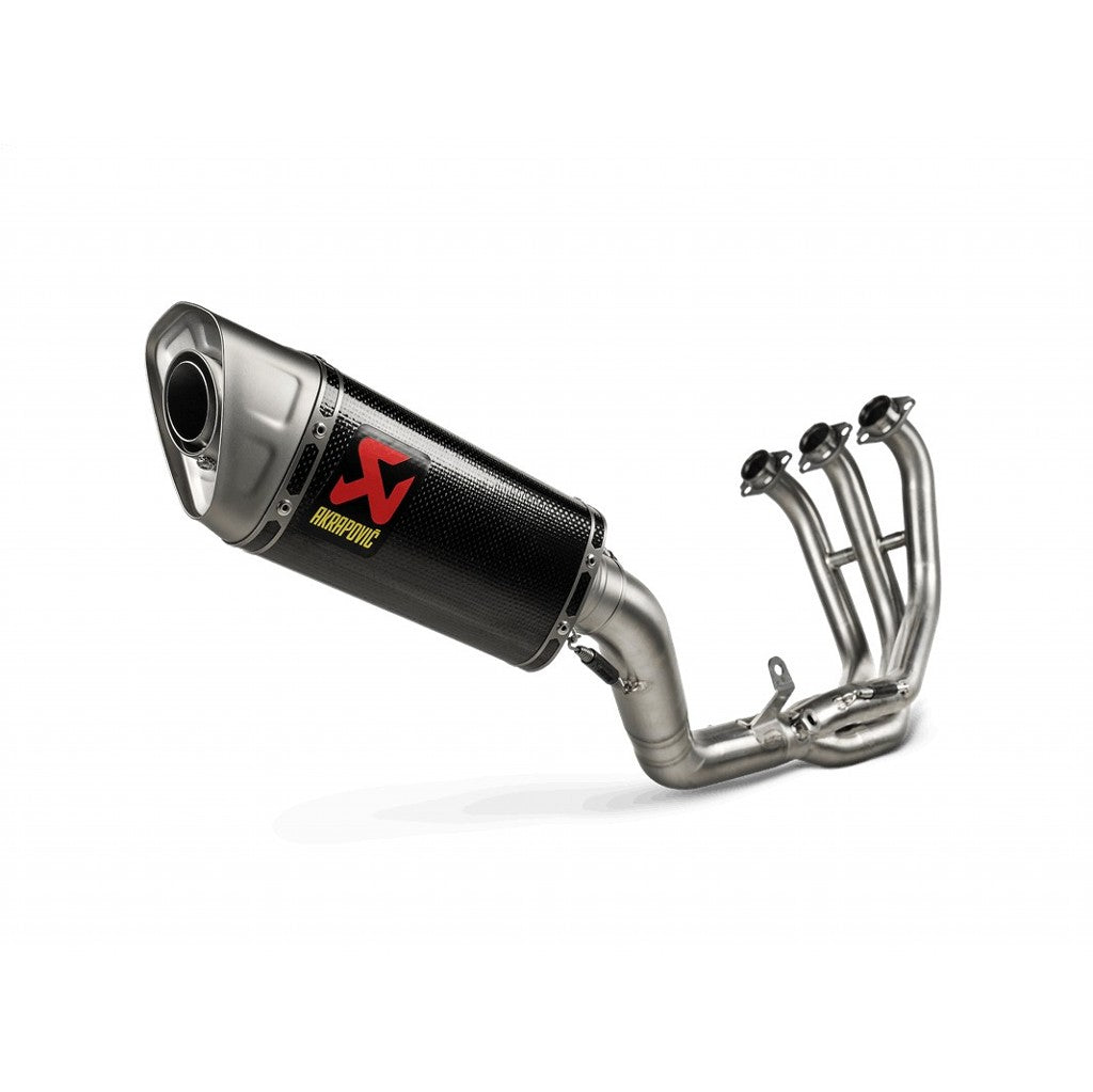 AKRAPOVIC S-Y9R18-APC Вихлопна система Racing Line (карбон) для YAMAHA MT-09 / FZ-09 2021-2023 Photo-0