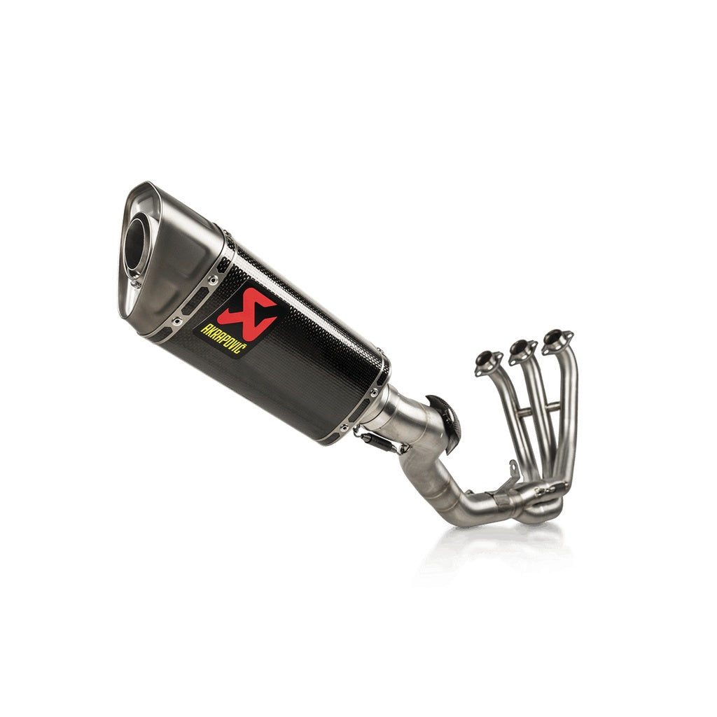 AKRAPOVIC S-Y9R20-APC Вихлопна система Racing Line (карбон) для YAMAHA Tracer 9 / GT / GT+ 2025- Photo-0