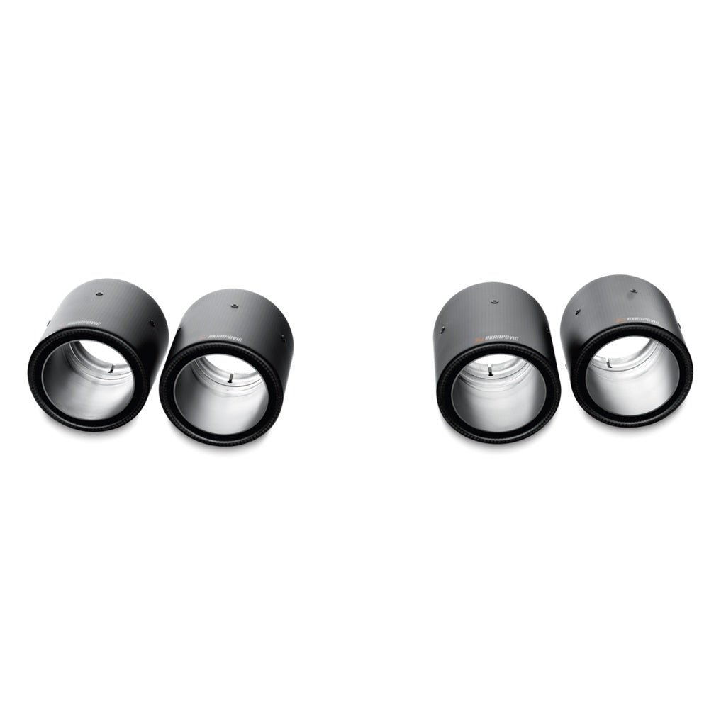 AKRAPOVIC TP-CT/10 Комплект насадок вихлопу (карбон) для BMW M5 (F10) / M6 (F12 / F13) / M6 Gran Coupe (F06) Photo-1
