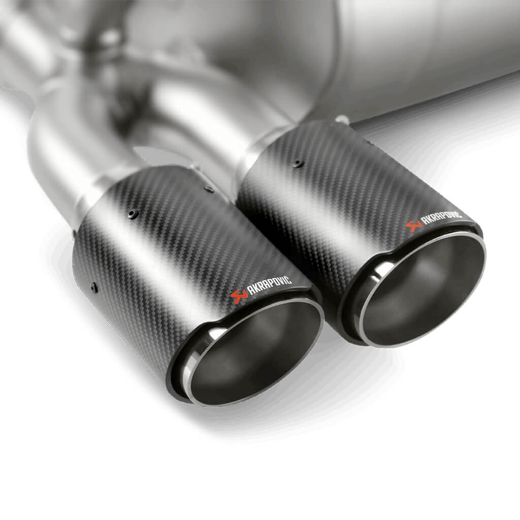 AKRAPOVIC TP-CT/26 Комплект насадок вихлопу (карбон) для BMW M3 (F80) / M4 (F82) Photo-2