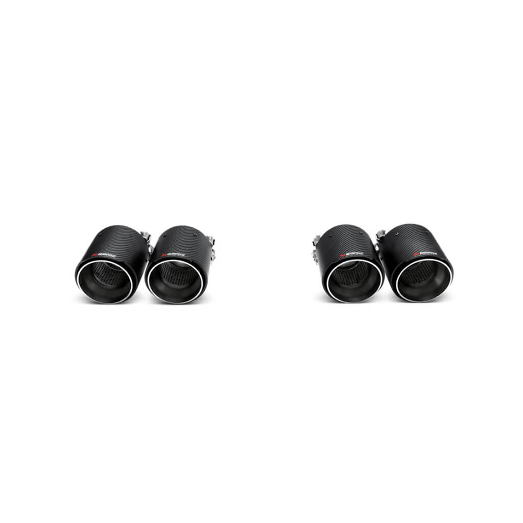 AKRAPOVIC TP-CT/26 Комплект насадок (карбон) для BMW M3 (F80) / M4 (F82) 2014-2019 Photo-0