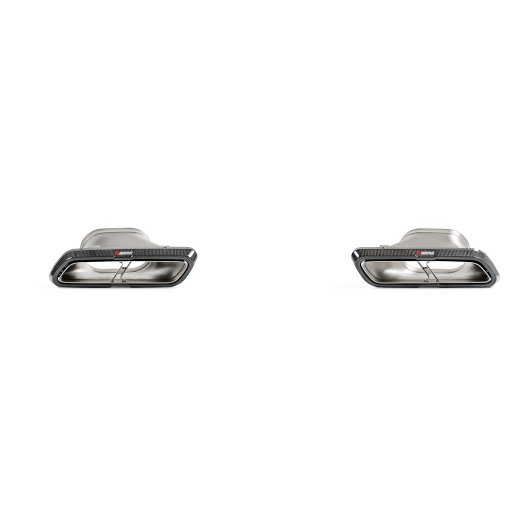 AKRAPOVIC TP-CT/46/G Комплект насадок на вихлоп (карбон / глянець) для MERCEDES-BENZ E63 AMG / E63S AMG (W213 / S213) 2017–2019 Photo-0