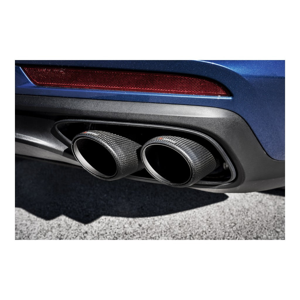 AKRAPOVIC TP-CT/48 Комплект насадок на вихлоп (карбон) для PORSCHE Panamera Turbo / Panamera GTS / Panamera 4S / Panamera Turbo S E-Hybrid (971) Photo-1