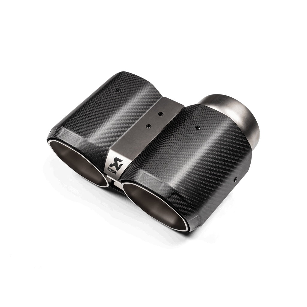 AKRAPOVIC TP-CT/69 Комплект наконечників вихлопних труб шестикутний дизайн (карбон) для BMW M2 (G87) / M3 (G80 / G81) / M4 (G82 / G83) Photo-1