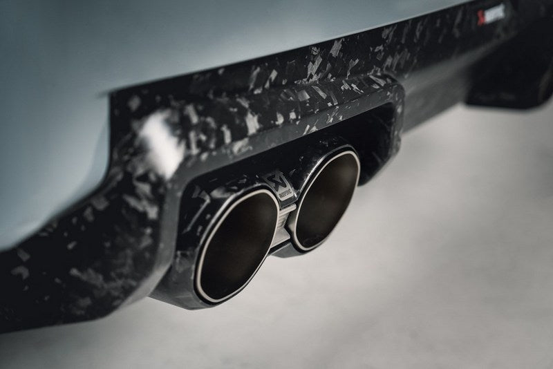 AKRAPOVIC TP-CT/73/CF Комплект наконечників вихлопних труб (карбон) для BMW M2 (G87) / M3 (G80/G81) / M4 (G82/G83) Photo-1