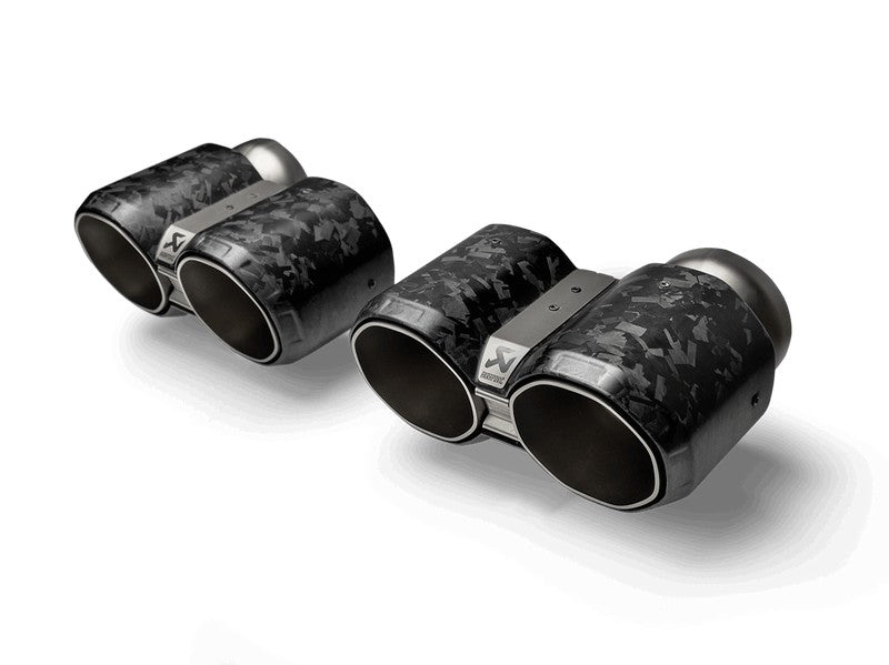 AKRAPOVIC TP-CT/73/CF Комплект наконечників вихлопних труб (карбон) для BMW M2 (G87) / M3 (G80/G81) / M4 (G82/G83) Photo-0