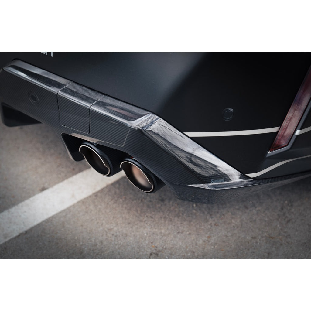 AKRAPOVIC TP-CT/78 Комплект наконечників вихлопних труб (карбон) для BMW M5 (G90 / G99) Photo-5