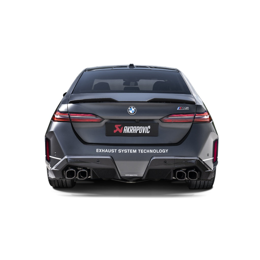 AKRAPOVIC TP-CT/79 Комплект наконечників вихлопних труб шестикутний дизайн (карбон) для BMW M5 (G90 / G99) Photo-2