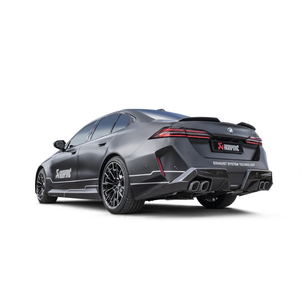AKRAPOVIC TP-CT/79 Комплект наконечників вихлопних труб шестикутний дизайн (карбон) для BMW M5 (G90 / G99) Photo-3