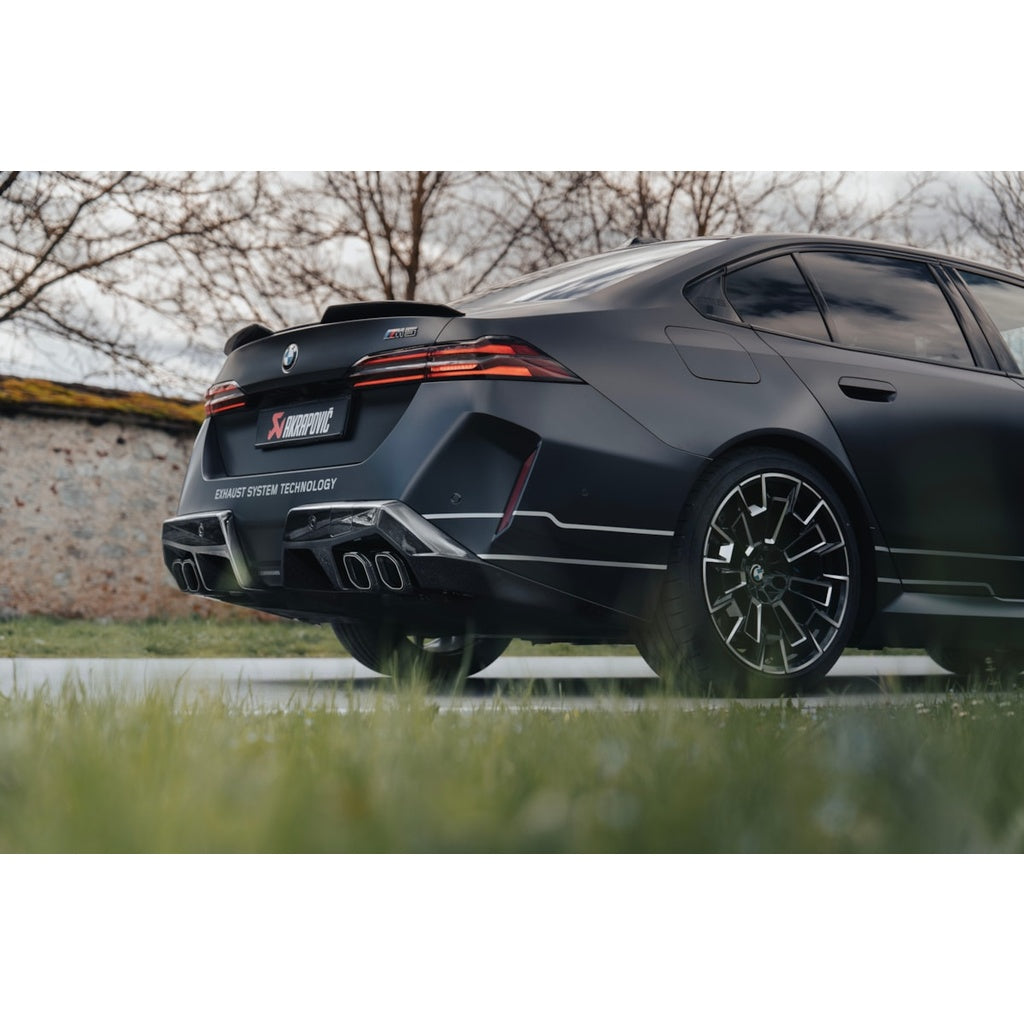 AKRAPOVIC TP-CT/79 Комплект наконечників вихлопних труб шестикутний дизайн (карбон) для BMW M5 (G90 / G99) Photo-4