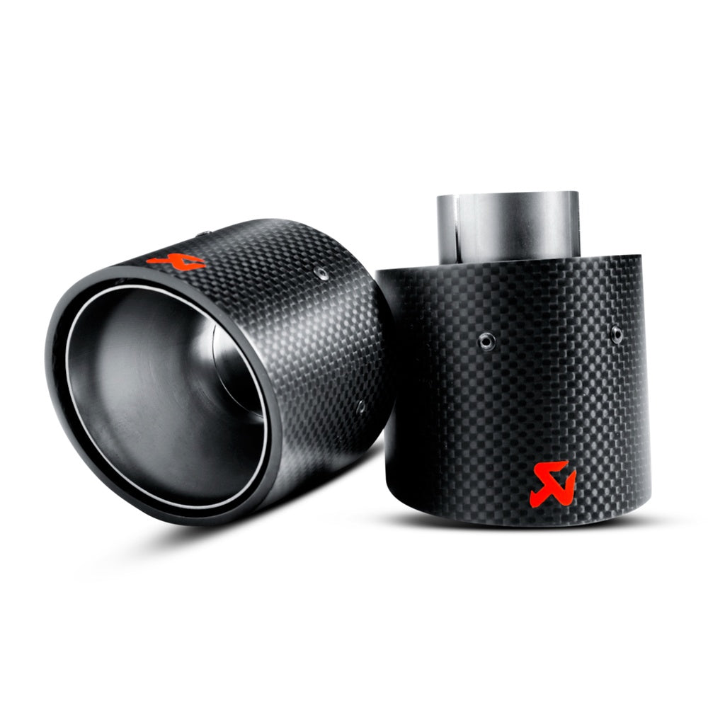AKRAPOVIC TP-MINR56/57-CA Комплект насадок вихлопу (карбон) для MINI Cooper S (R56 / R57 / R58 / R59) / JCW (R56 / R57 / R58) Photo-1