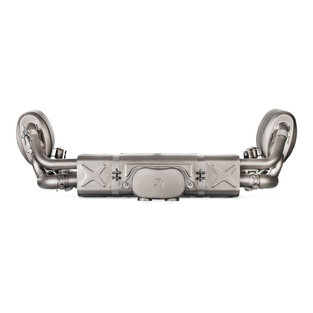 AKRAPOVIC TP-PO991GT3/BOX Шумопоглинач (титан) для PORSCHE 911 GT3 / GT3RS (991) Photo-1