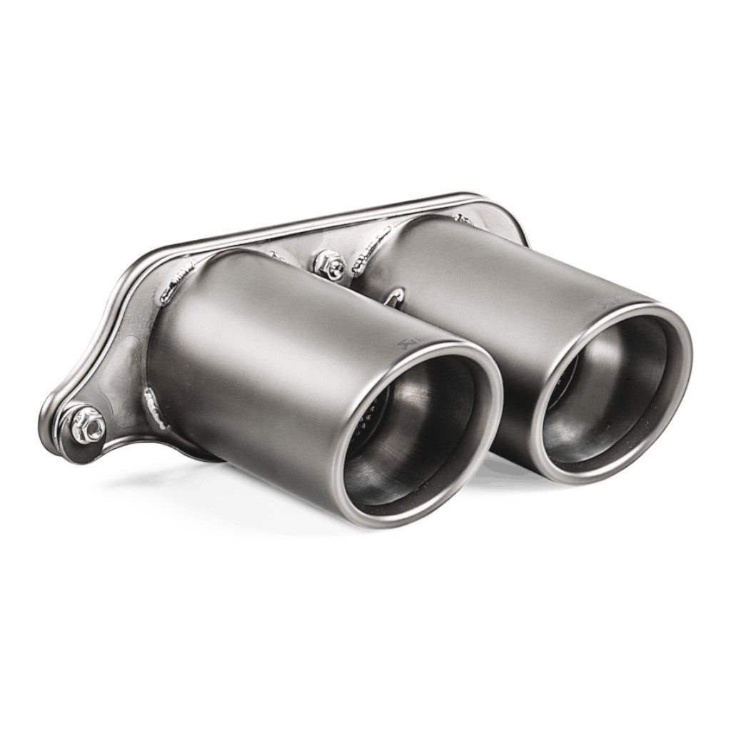 AKRAPOVIC TP-T/S/17/H Комплект насадок на вихлоп (титан) для PORSCHE 911 GT3 / GT3RS (991.2) Photo-0