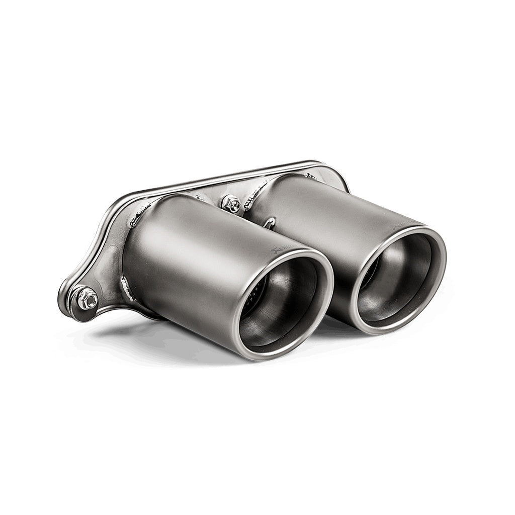 AKRAPOVIC TP-T/S/19/H Комплект насадок на вихлоп (титан) для PORSCHE 911 GT3RS (991.2) Photo-0