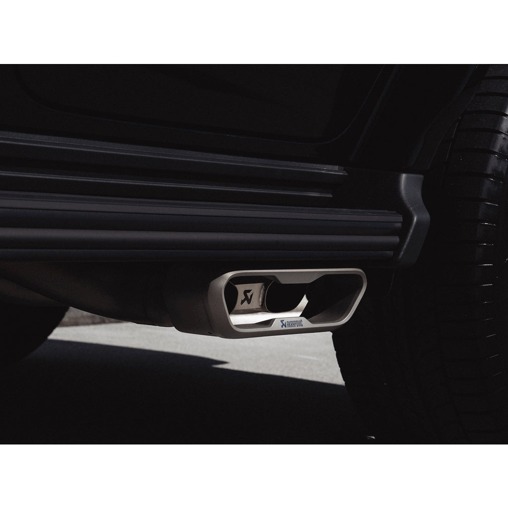 AKRAPOVIC TP-T/S/24/1 Комплект наконечників вихлопних труб (титан) для MERCEDES-BENZ AMG G63 (W465 / W463A) 2018+ Photo-1