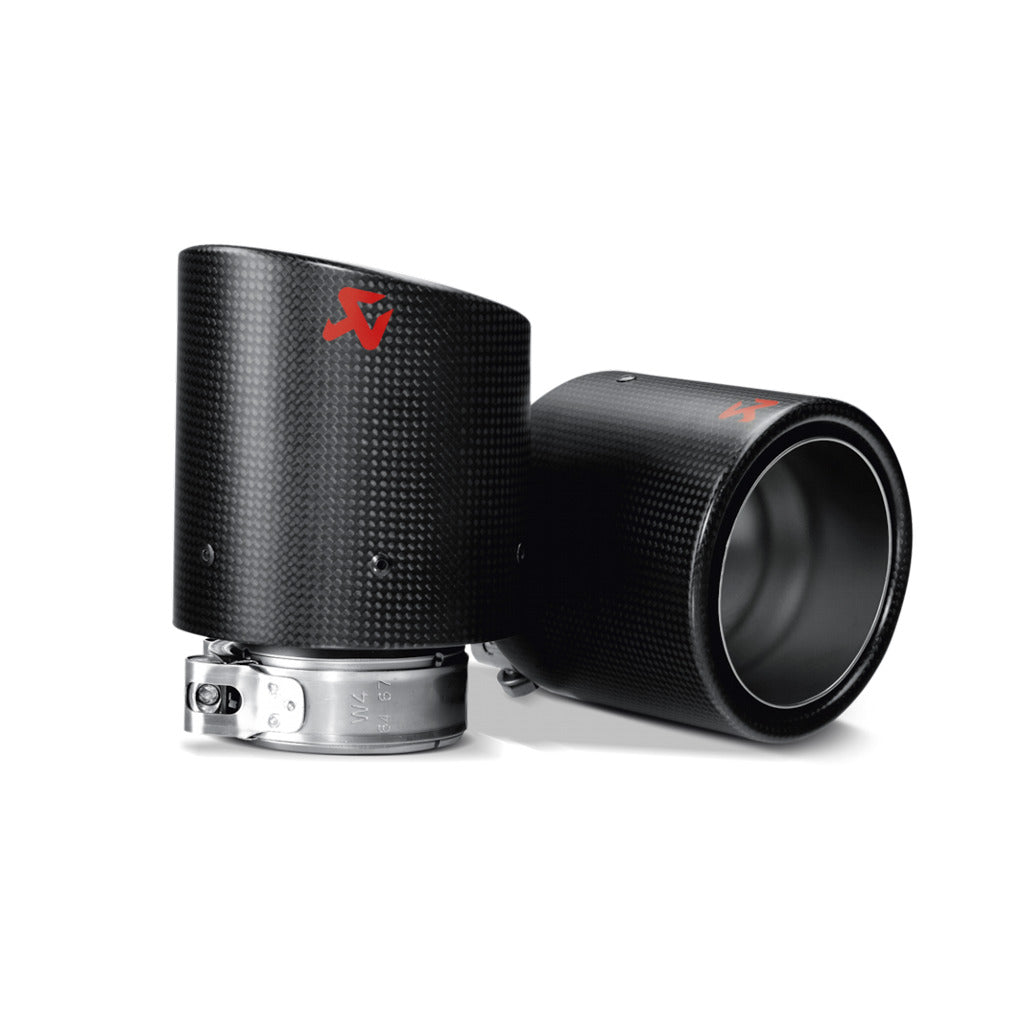AKRAPOVIC TP-VWGMK6-CA Комплект насадок вихлопу (карбон) для VW Golf GTi / GTD / TSI 1.8 / TSI 1.4 (Mk6) 2009-2012 Photo-0