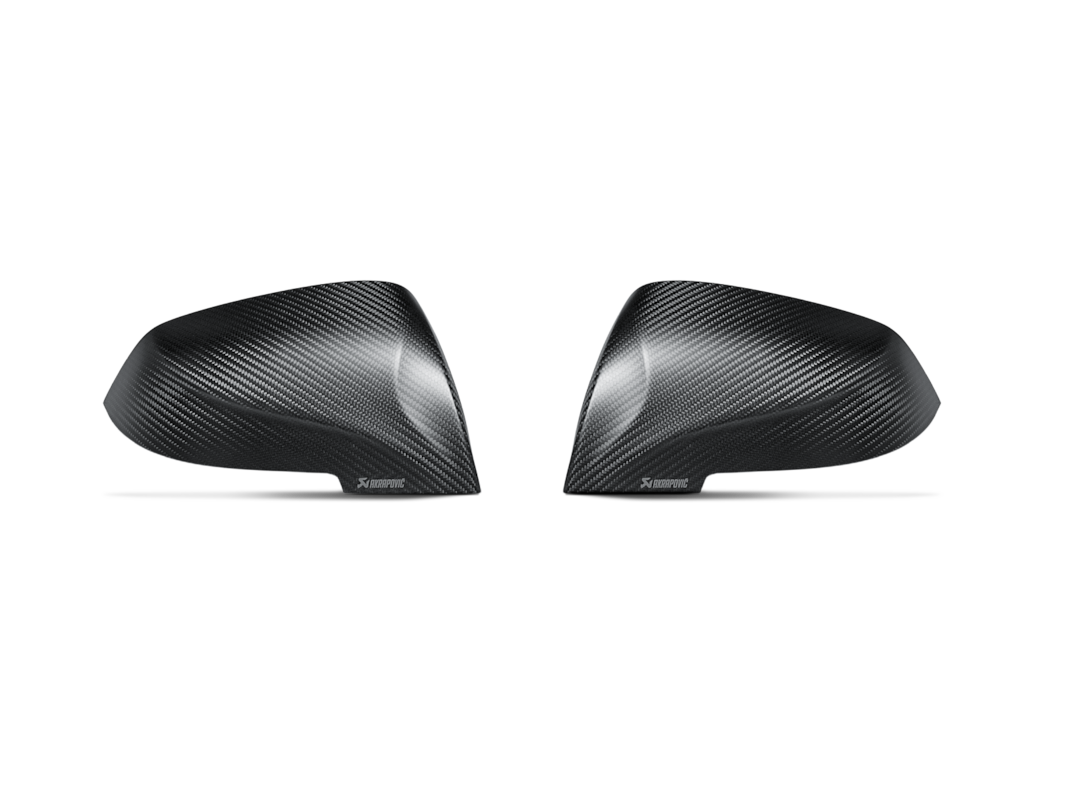 AKRAPOVIC WM-BM/CA/1/M Накладки на дзеркала (карбон / матовий) для BMW M2 (F87) / M240i (F22) / 340i (F30) / 440i (F32) Photo-0