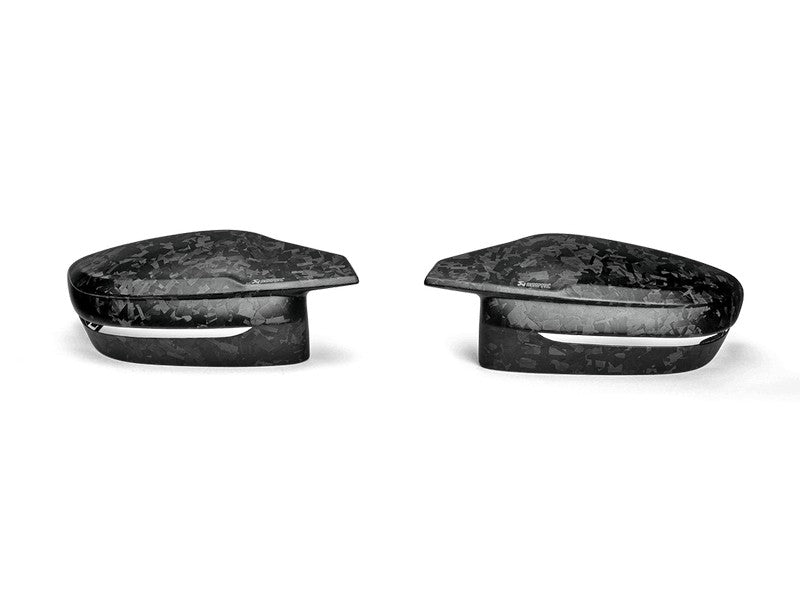 AKRAPOVIC WM-BM/CA/5/CF Комплект декоративних накладок на дзеркала (карбон) матові для BMW M2 (G87) / M3 (G80/G81) / M4 (G82/G83) Photo-0