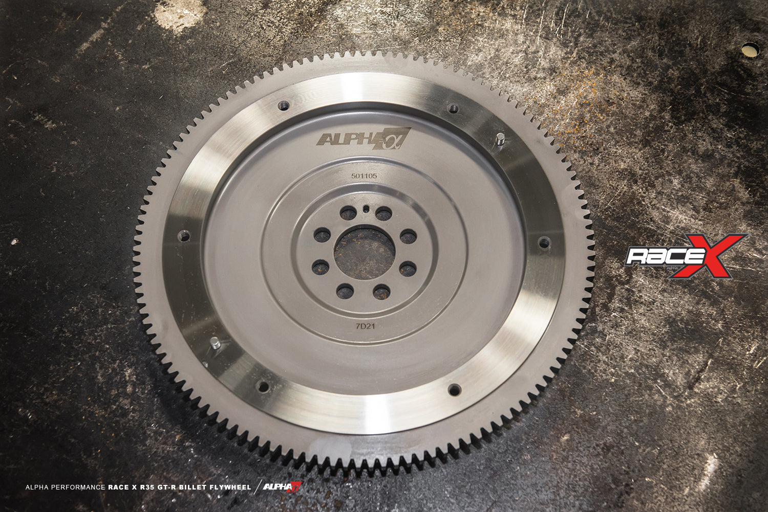 AMS ALP.07.03.0011-1 Маховик Race X One Piece Billet Flywheel для NISSAN GT-R R35 Photo-0