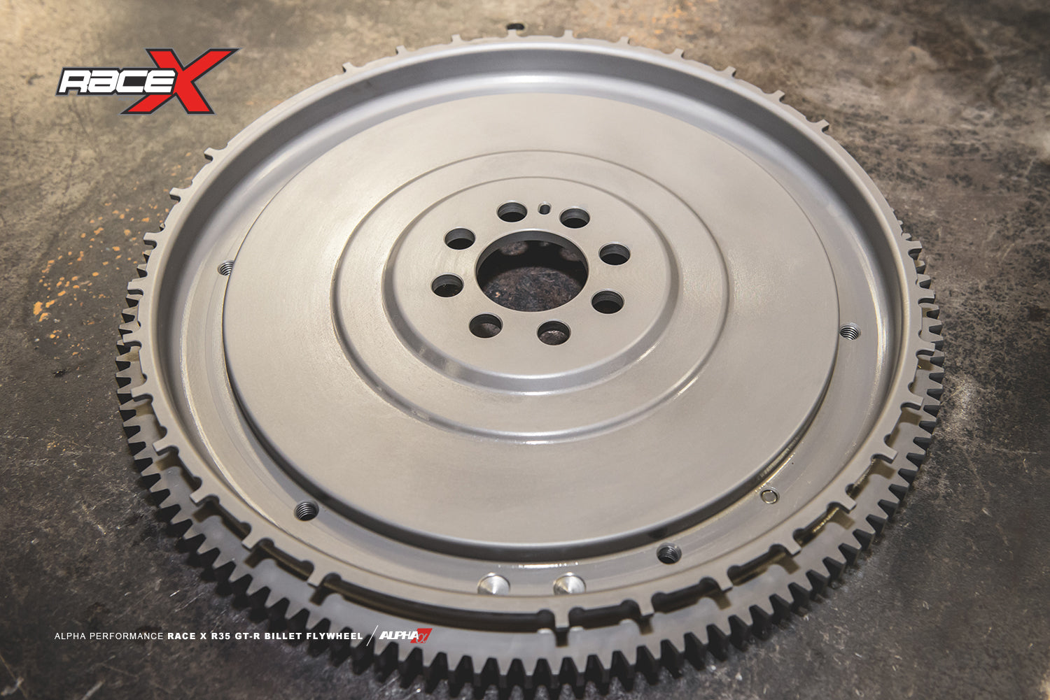 AMS ALP.07.03.0011-1 Маховик Race X One Piece Billet Flywheel для NISSAN GT-R R35 Photo-1