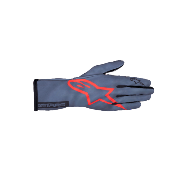 ALPINESTARS 3550625-9152-S Рукавички для картингу Tech-1 K Race V2, Сірий / Червоний / Чорний, Розмір S Photo-0
