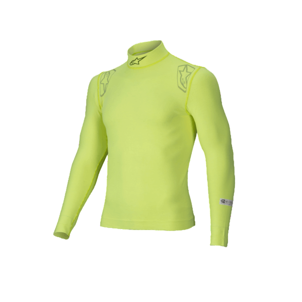 ALPINESTARS 4750325-55-2XL Футболка з довгим рукавом ZX Evo V3 FIA/SFI, Жовтий, Розмір 2XL Photo-0