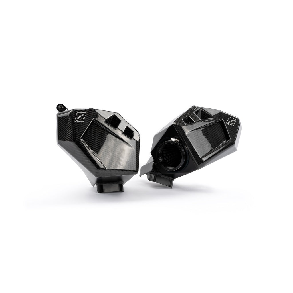 AMS AMS.48.08.0001-2 Впускна система повітря з кришками з карбону для BMW M2 (G87) / M3 (G80) / M4 (G82) Photo-1